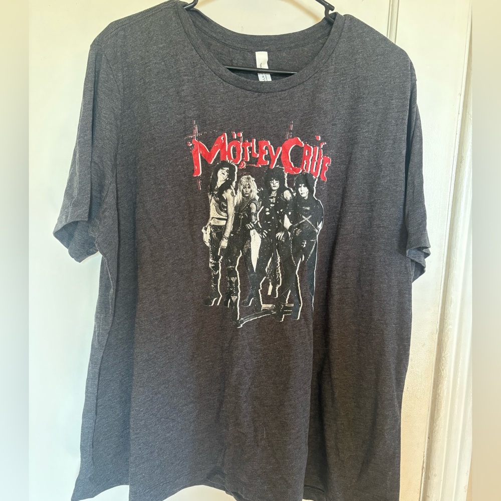 Bella Canvas Charcoal Motley Crue Tee